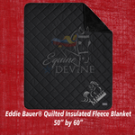 Load image into Gallery viewer, Eddie Bauer® Quilted Insulated Fleece Blanket
