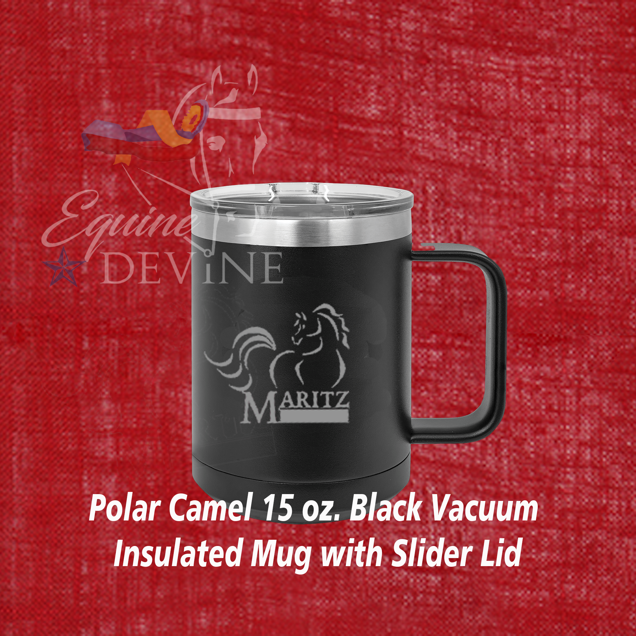 Maritz Arabians Official 15 oz. Stainless Steel Polar Camel Coffee Mug