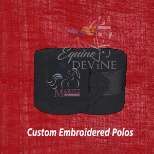 Maritz Arabians Official Embroidered Polo Wraps