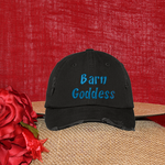 Load image into Gallery viewer, Barn Goddess Distressed Ball Cap

