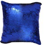 Load image into Gallery viewer, Large Sequin Pillow Cover with Logo or Photograph Cover ONLY
