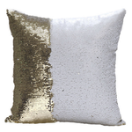Load image into Gallery viewer, Large Sequin Pillow Cover with Logo or Photograph Cover ONLY
