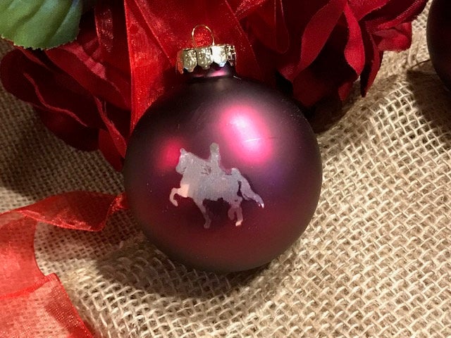 Laser Engraved Christmas Ornament