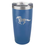 Load image into Gallery viewer, Running Horse 20 oz Travel Mug Customize with Your Name/Phrase
